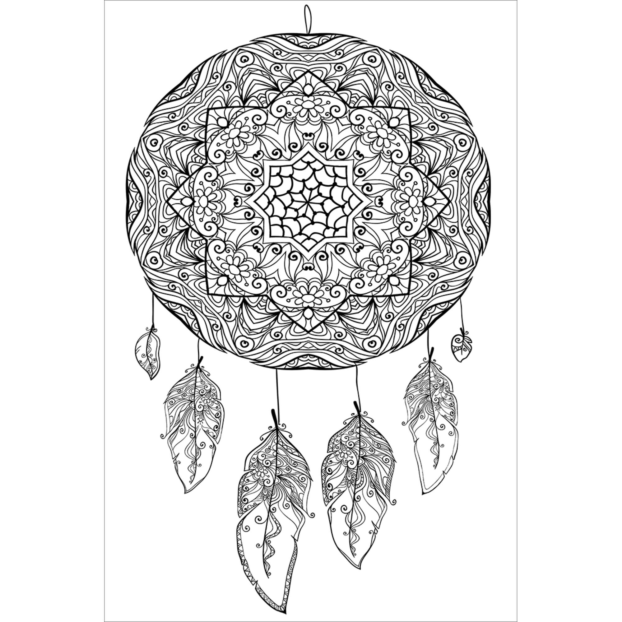Design Works™ Dream Catcher Zenbroidery Stamped Embroidery Kit